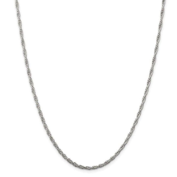Lovely Rita's Chains Size 16 Silver Polished 2.45-mm Loose Rope Chain