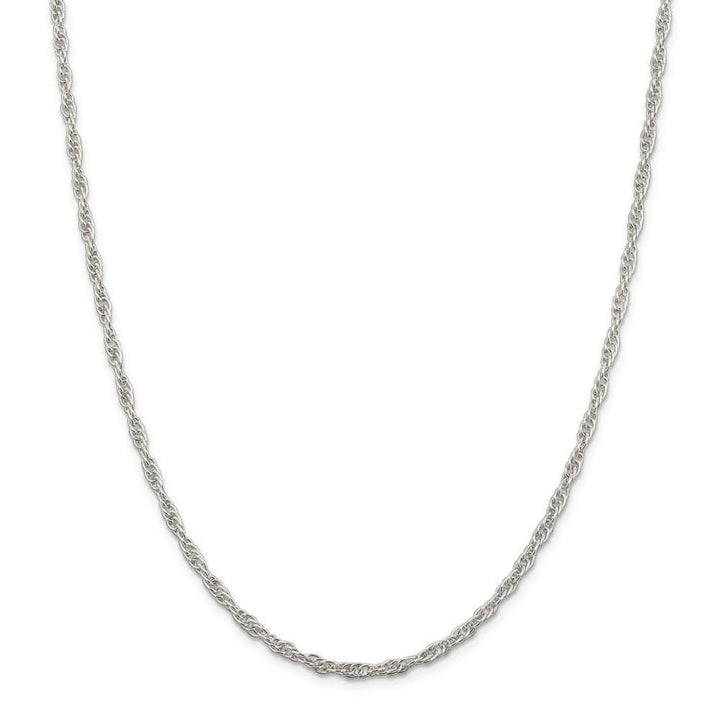 Lovely Rita's Chains Size 16 Silver Polished 2.75-mm Loose Rope Chain