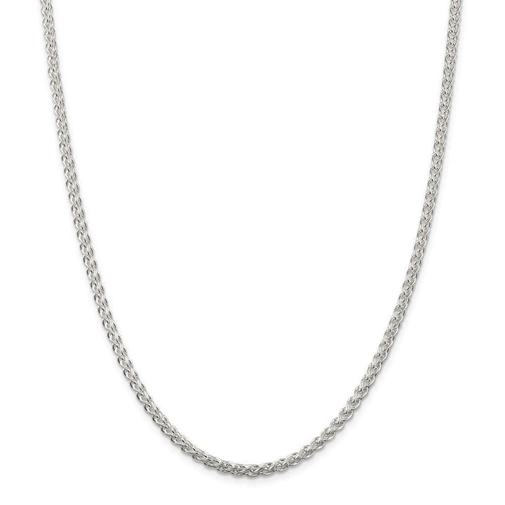 Lovely Rita's Chains Size 16 Silver Polished 3.00-mm Solid Round Spiga Chain