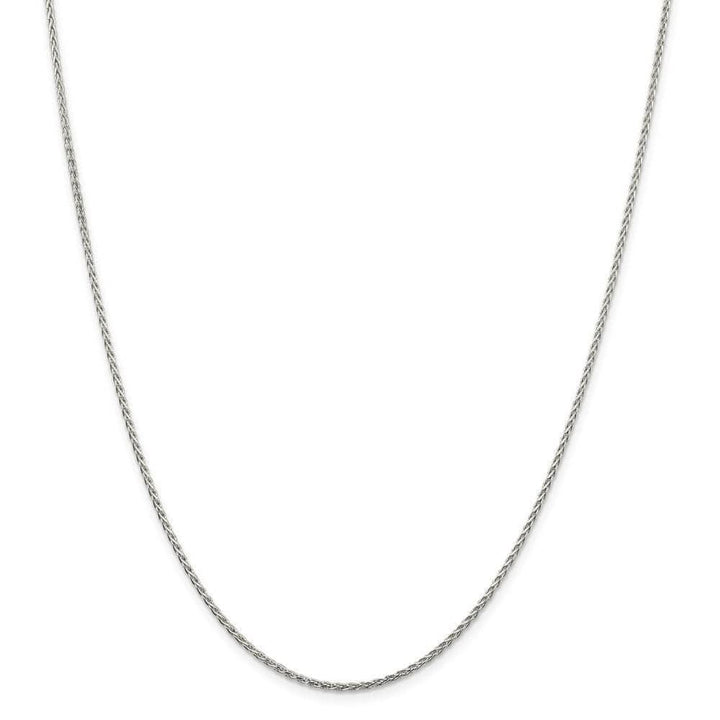 Lovely Rita's Chains Size 16 Silver Polished D.C 1.50-mm Solid Spiga Chain
