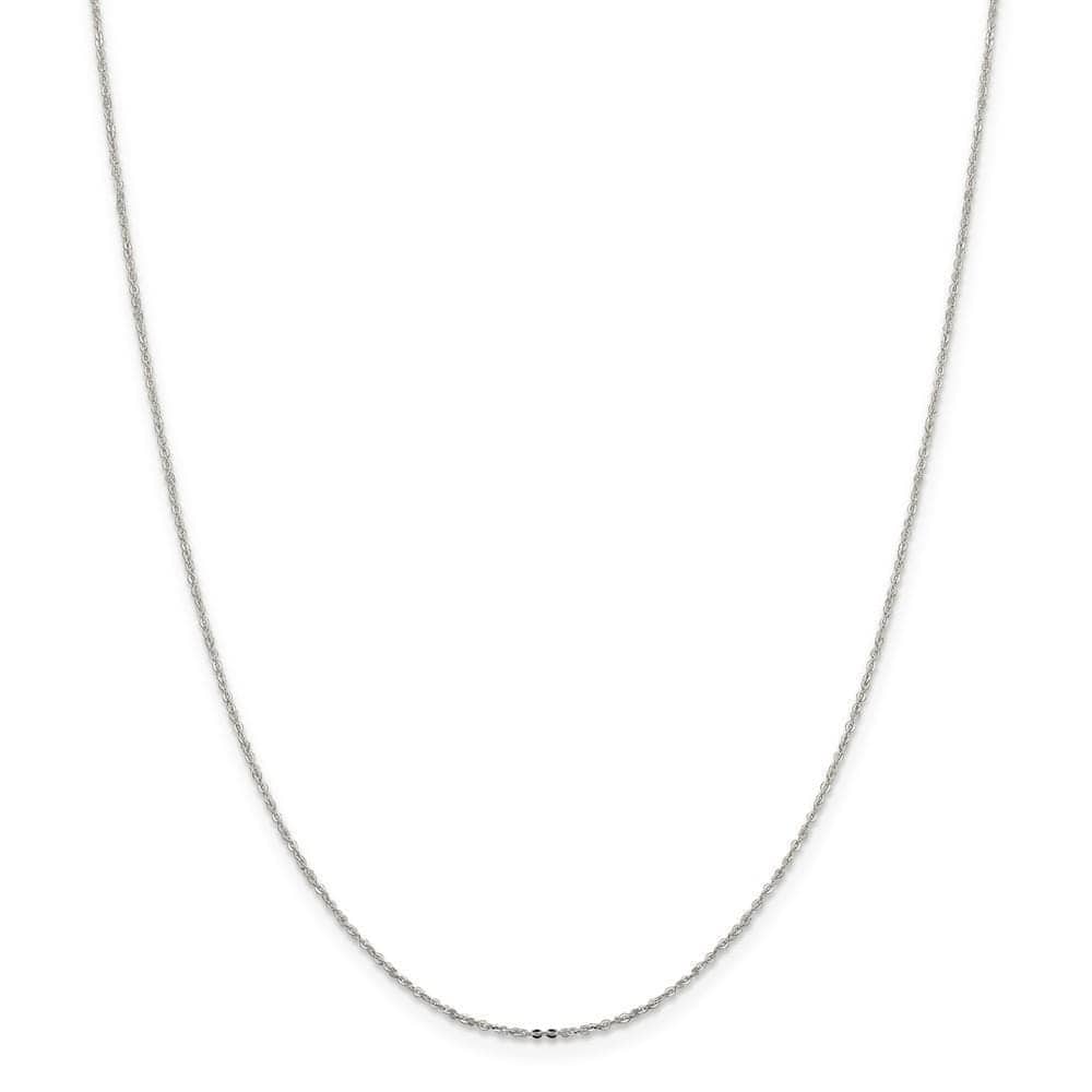 Lovely Rita's Chains Size 16 Sterling Silver 1.15-mm Flat Cable Chain