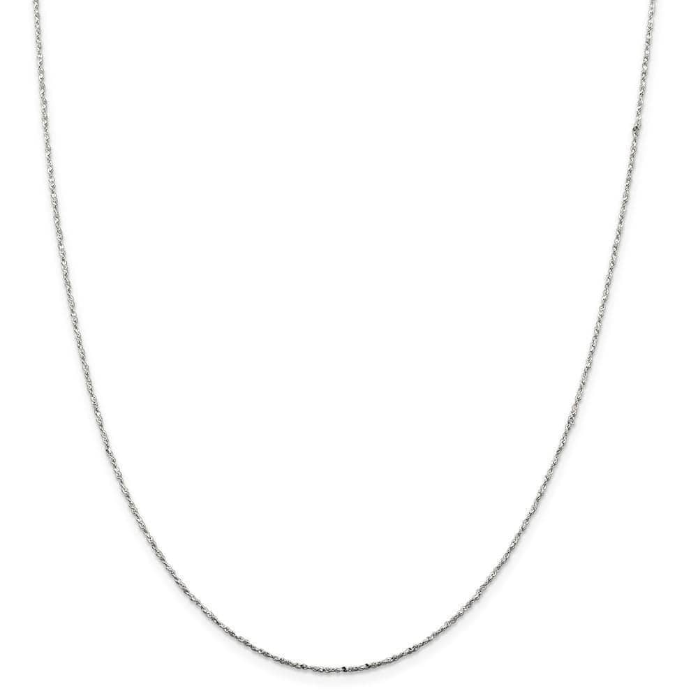 Lovely Rita's Chains Size 16 Sterling Silver Polished 0.5-mm Fancy Chain