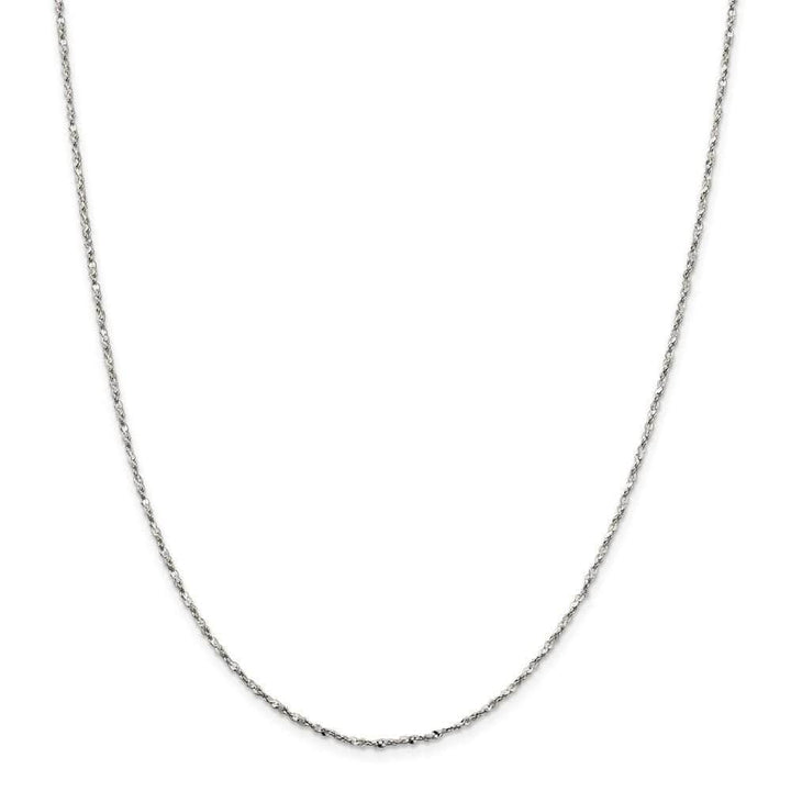 Lovely Rita's Chains Size 16 Sterling Silver Polished 1.40-mm Fancy Chain