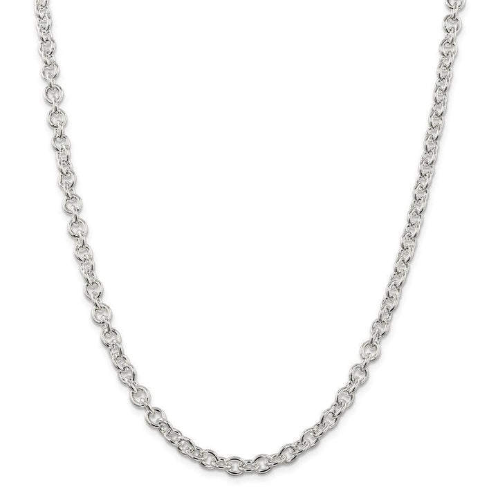 Lovely Rita's Chains Size 16 Sterling Silver Polished 6.10-mm Cable Chain