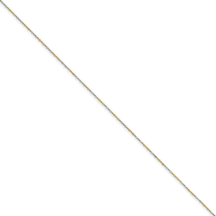 Chisel Chains Size 16 White Yellow Rhodium Brass Plated Fancy Chain