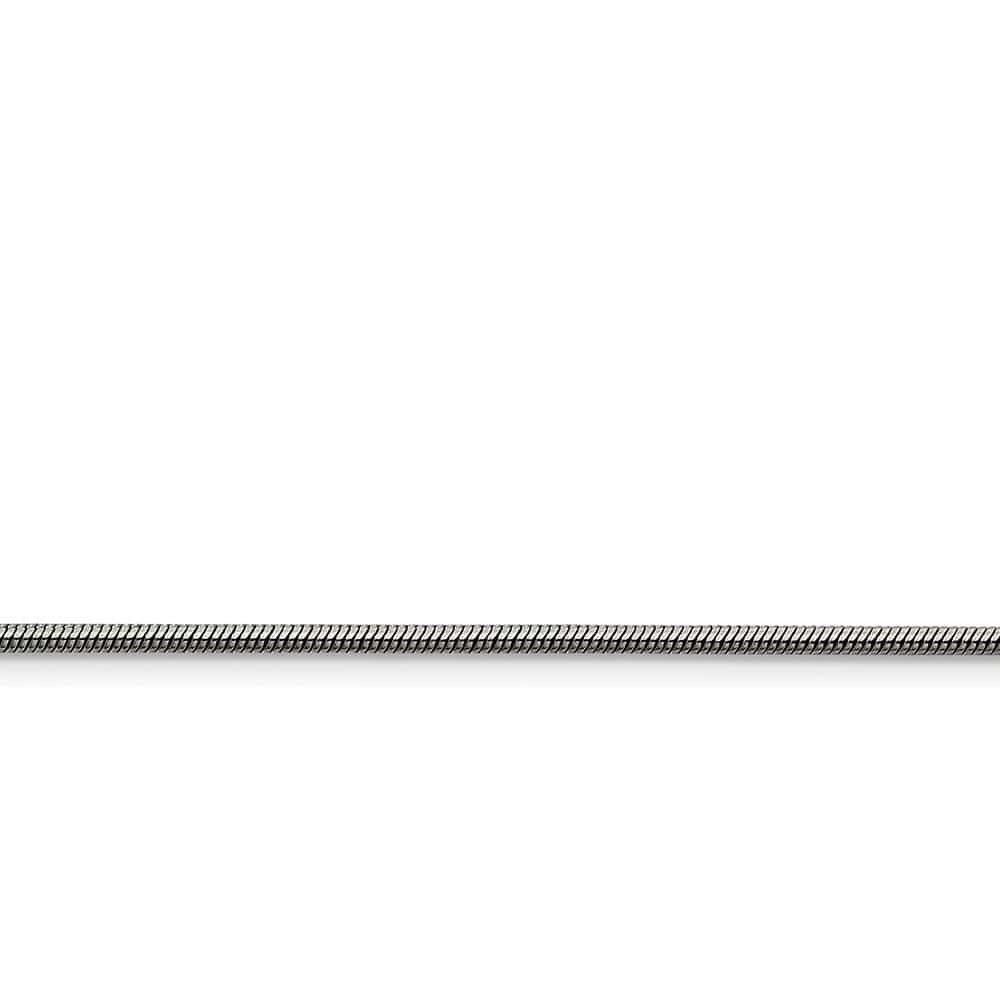 Chisel Chains Size 18 Stainless Steel Snake Chain 2MM