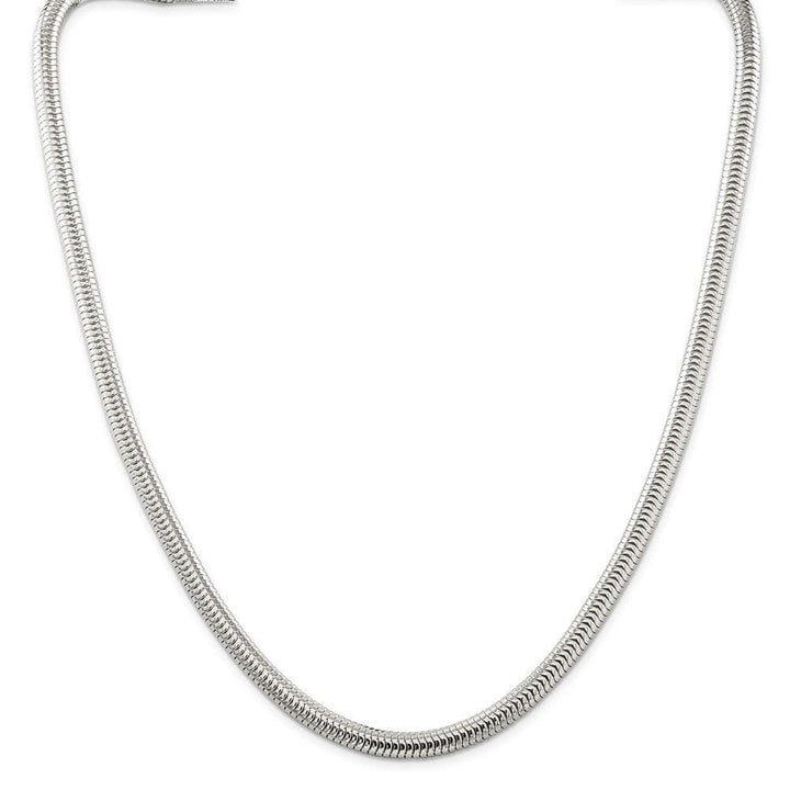 Lovely Rita's Chains Size 18 Sterling Silver Polished Snake Chain 6MM