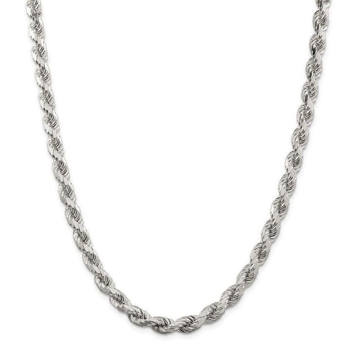Lovely Rita's Chains Size 20 Silver Polished D.C 8 Sides 7.00-mm Rope Chain