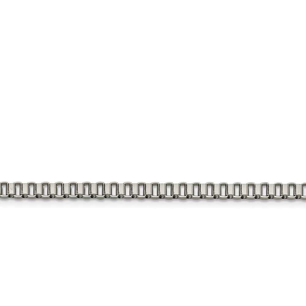 Chisel Chains Size 20 Stainless Steel Box Chain 4MM