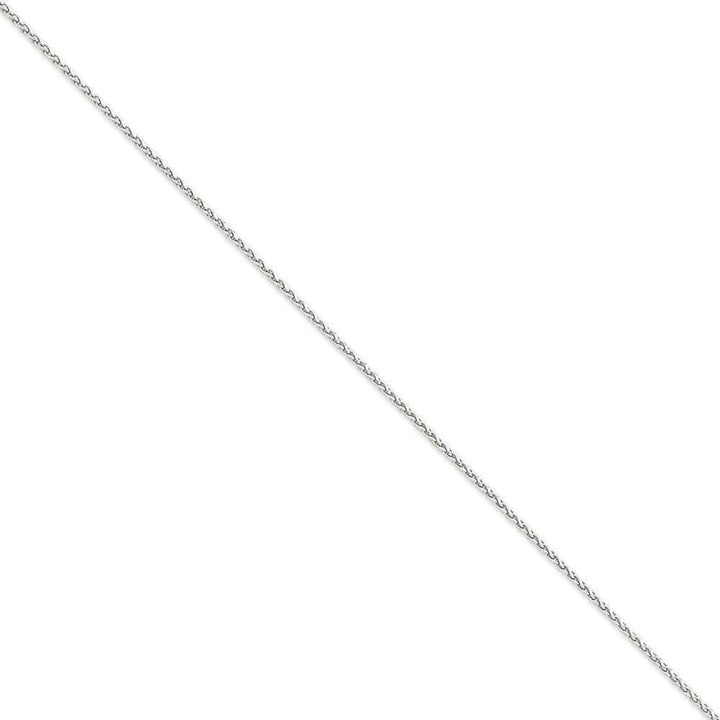 Lovely Rita's Chains Size 7 14k White Gold 1.80mm Diamond Cut Spiga Chain