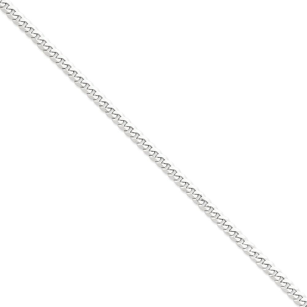 Lovely Rita's Chains Size 7 14k Yellow Gold 5.75mm Flat Beveled Curb Chain