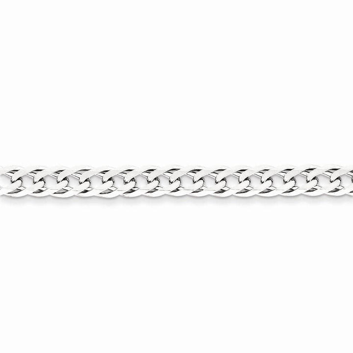 Lovely Rita's Chains Size 7 Silver 6.25-mm Double 6 Side Flat Fancy Chain