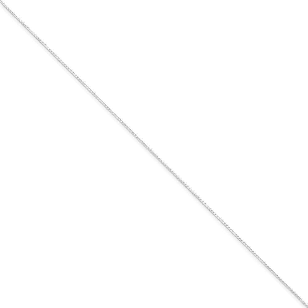 Lovely Rita's Chains Size 7 Sterling Silver D.C 0.85-mm Round Spiga Chain