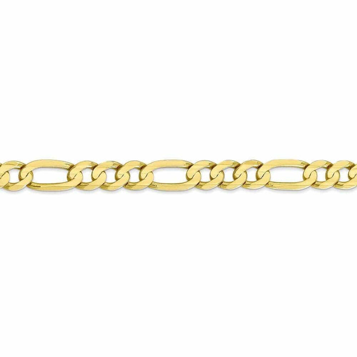 Lovely Rita's Chains Size 8 10k Yellow Gold Light Figaro Chain 6.75MM