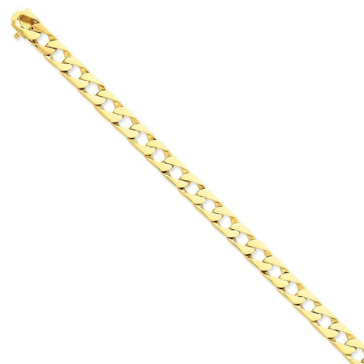 Lovely Rita's Chains Size 8 14k Yellow Gold 8.00-mm Fancy Curb Link Chain