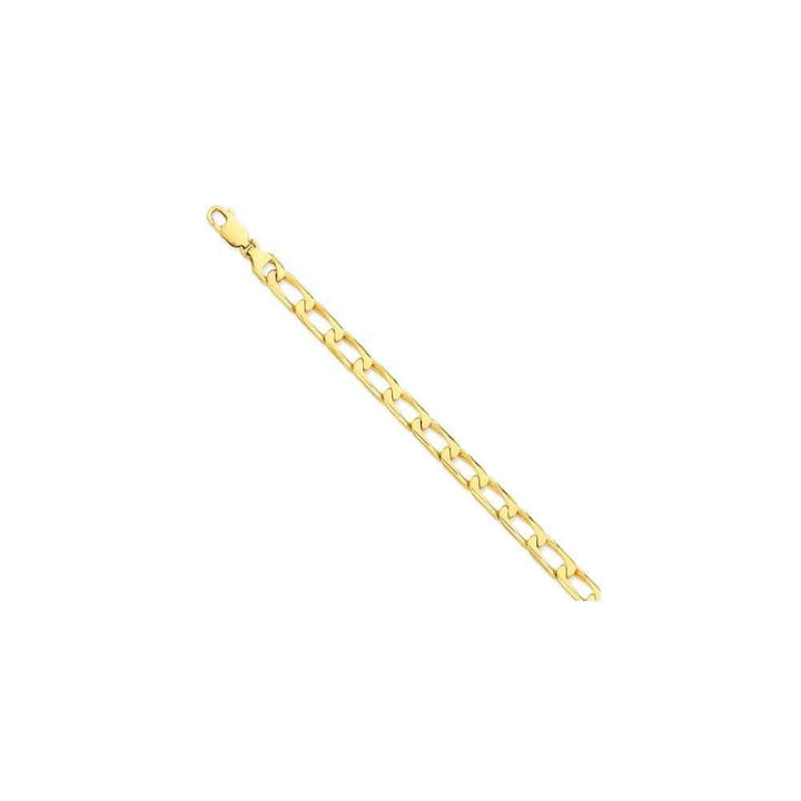 Lovely Rita's Chains Size 8 14k Yellow Gold Solid 8.00mm Open Link Chain