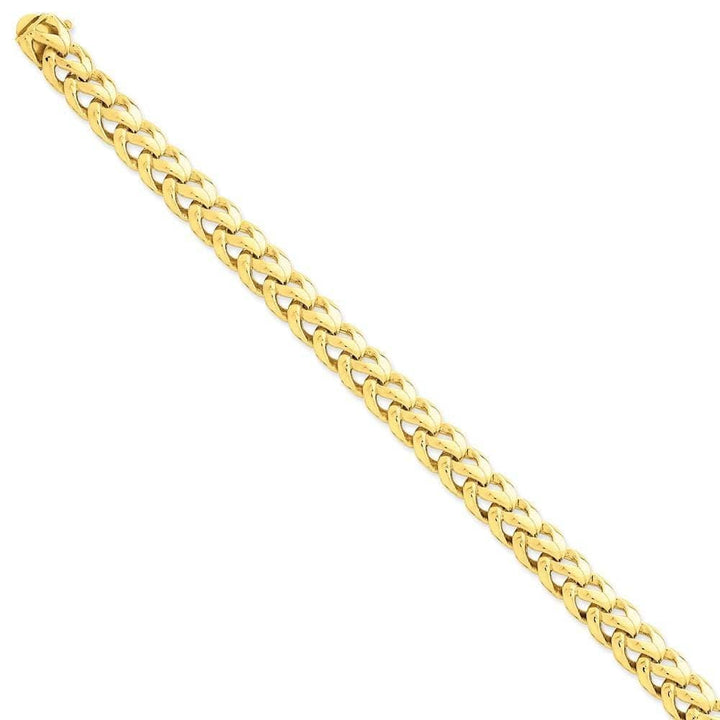 Lovely Rita's Chains Size 8 14k Yellow Gold Solid 9.00mm Fancy Link Chain