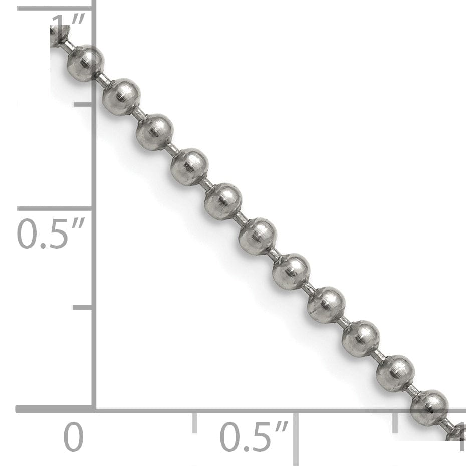 Chisel Chains Stainless Steel Ball Chain 3MM