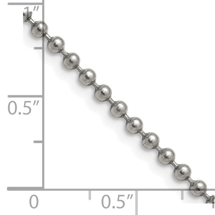 Chisel Chains Stainless Steel Ball Chain 3MM