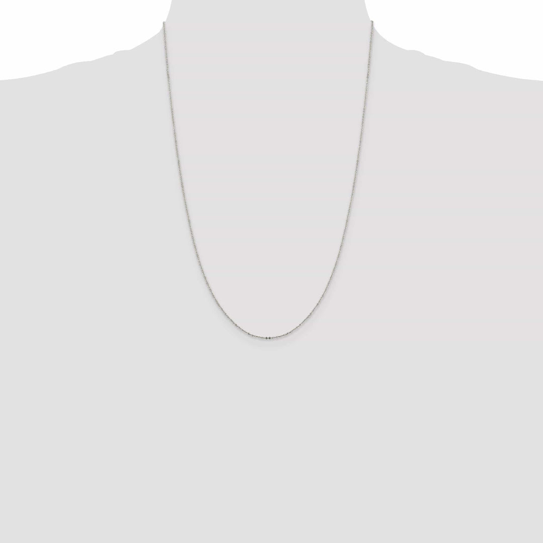 Lovely Rita's Chains Sterling Silver 1.15-mm Flat Cable Chain