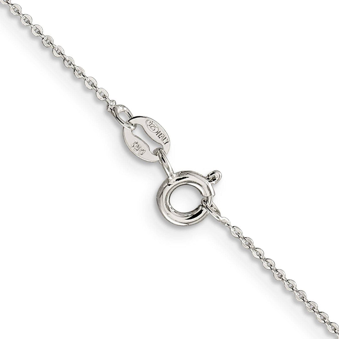 Lovely Rita's Chains Sterling Silver 1.15-mm Flat Cable Chain