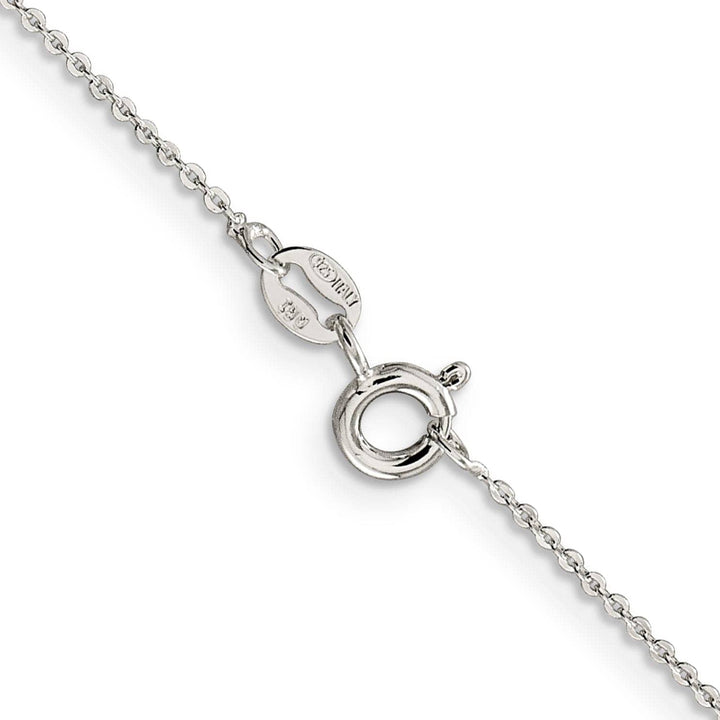 Lovely Rita's Chains Sterling Silver 1.15-mm Flat Cable Chain