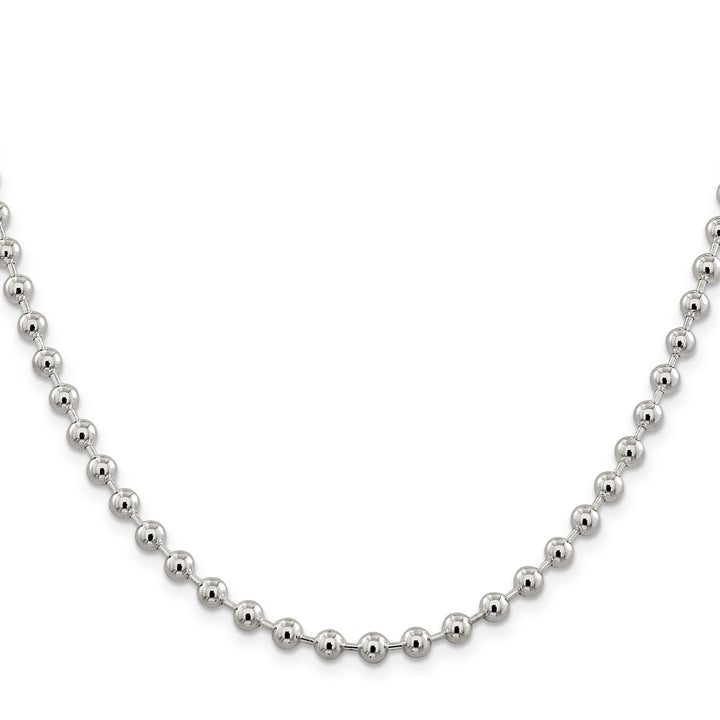 Lovely Rita's Chains Sterling Silver Beaded Bead Chain 5MM