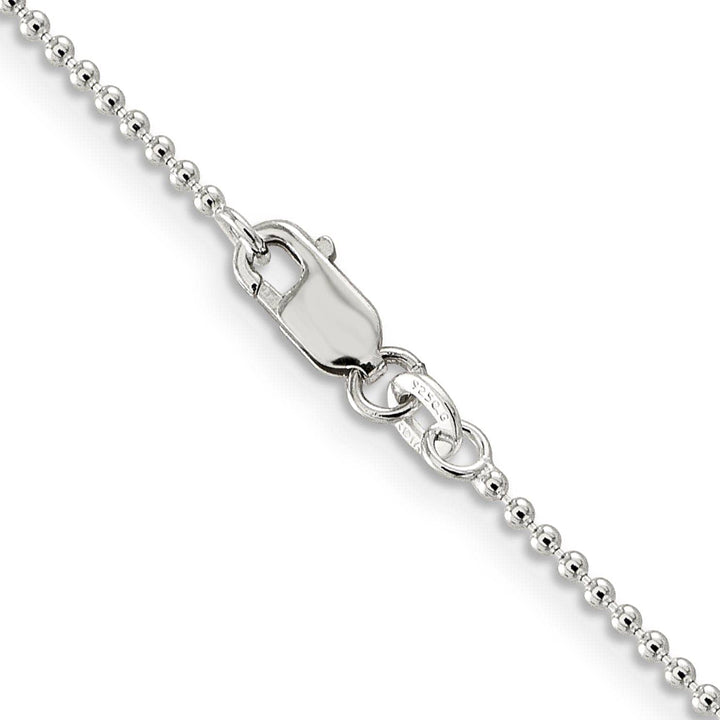 Lovely Rita's Chains Sterling Silver Beaded Chain 1.5MM