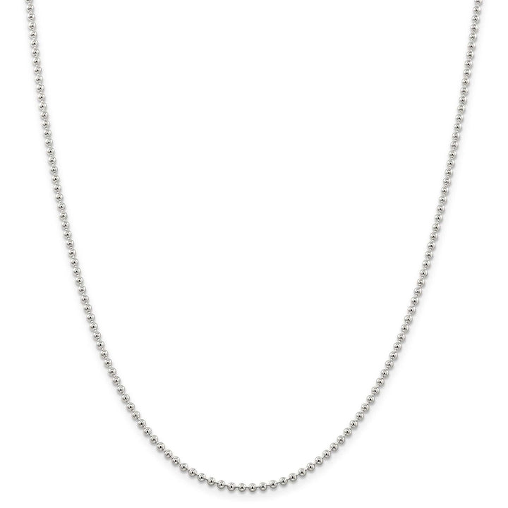 Lovely Rita's Chains Sterling Silver Beaded Chain 2.35MM