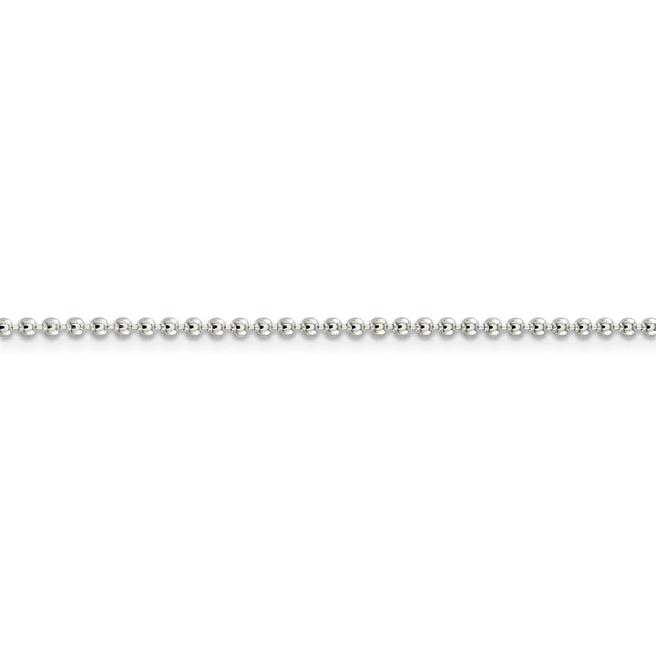 Lovely Rita's Chains Sterling Silver Beaded Chain 2MM
