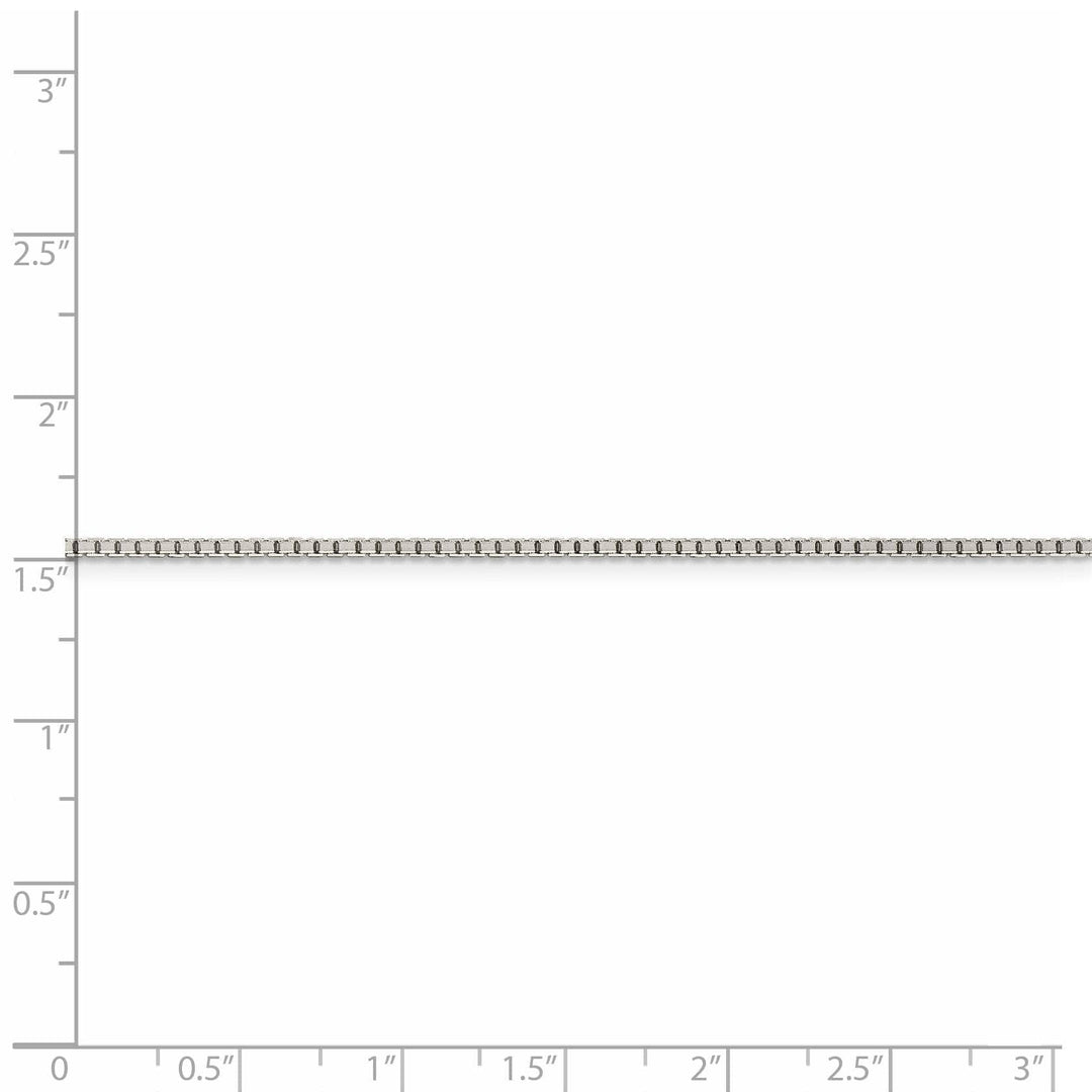 Lovely Rita's Chains Sterling Silver D.C 1.15-mm Octagon Box Chain