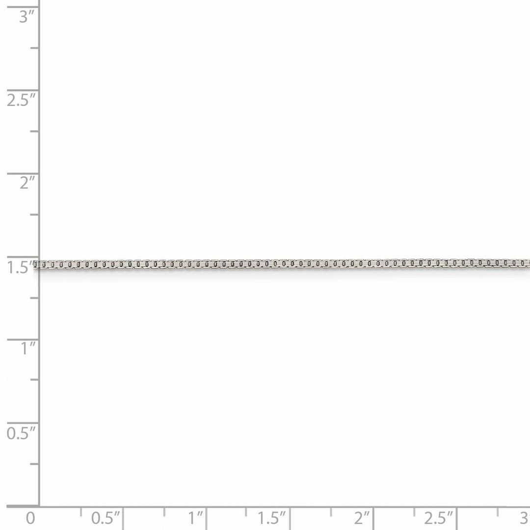 Lovely Rita's Chains Sterling Silver D.C 1.25-mm Octagon Box Chain