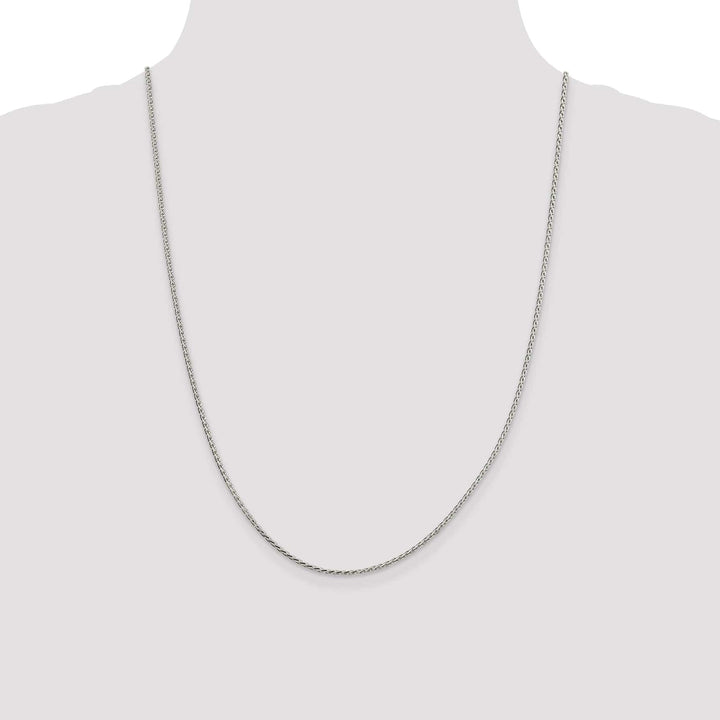 Lovely Rita's Chains Sterling Silver D.C 1.50-mm Round Spiga Chain