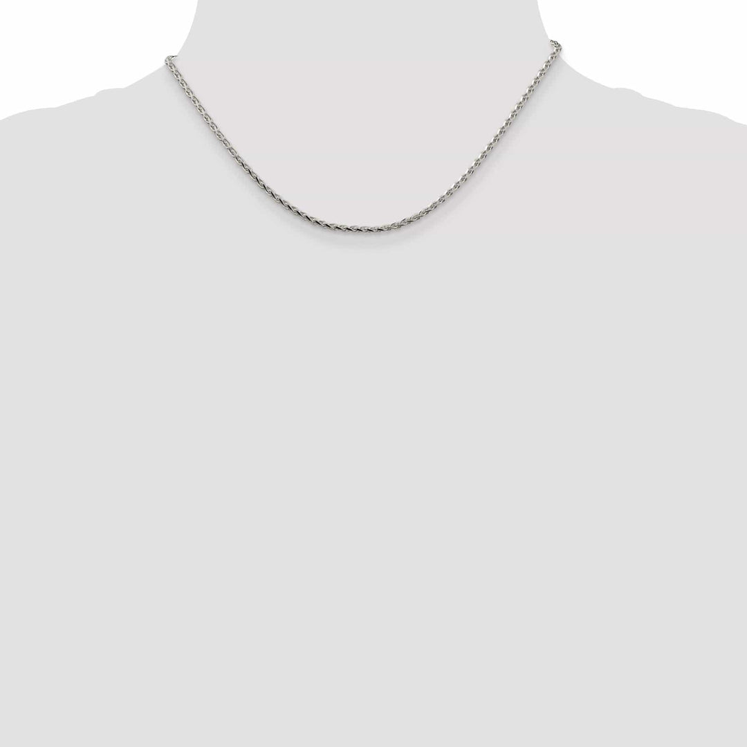 Lovely Rita's Chains Sterling Silver D.C 2.15-mm Round Spiga Chain