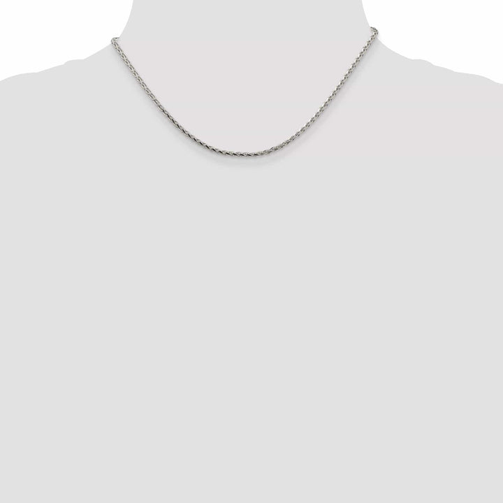 Lovely Rita's Chains Sterling Silver D.C 2.15-mm Round Spiga Chain