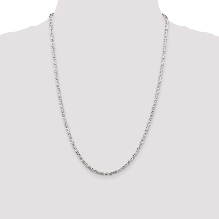Lovely Rita's Chains Sterling Silver D.C 2.85-mm Round Spiga Chain
