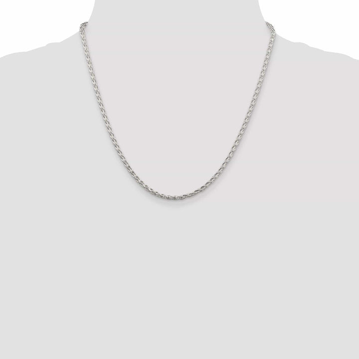 Lovely Rita's Chains Sterling Silver D.C 2.85-mm Round Spiga Chain