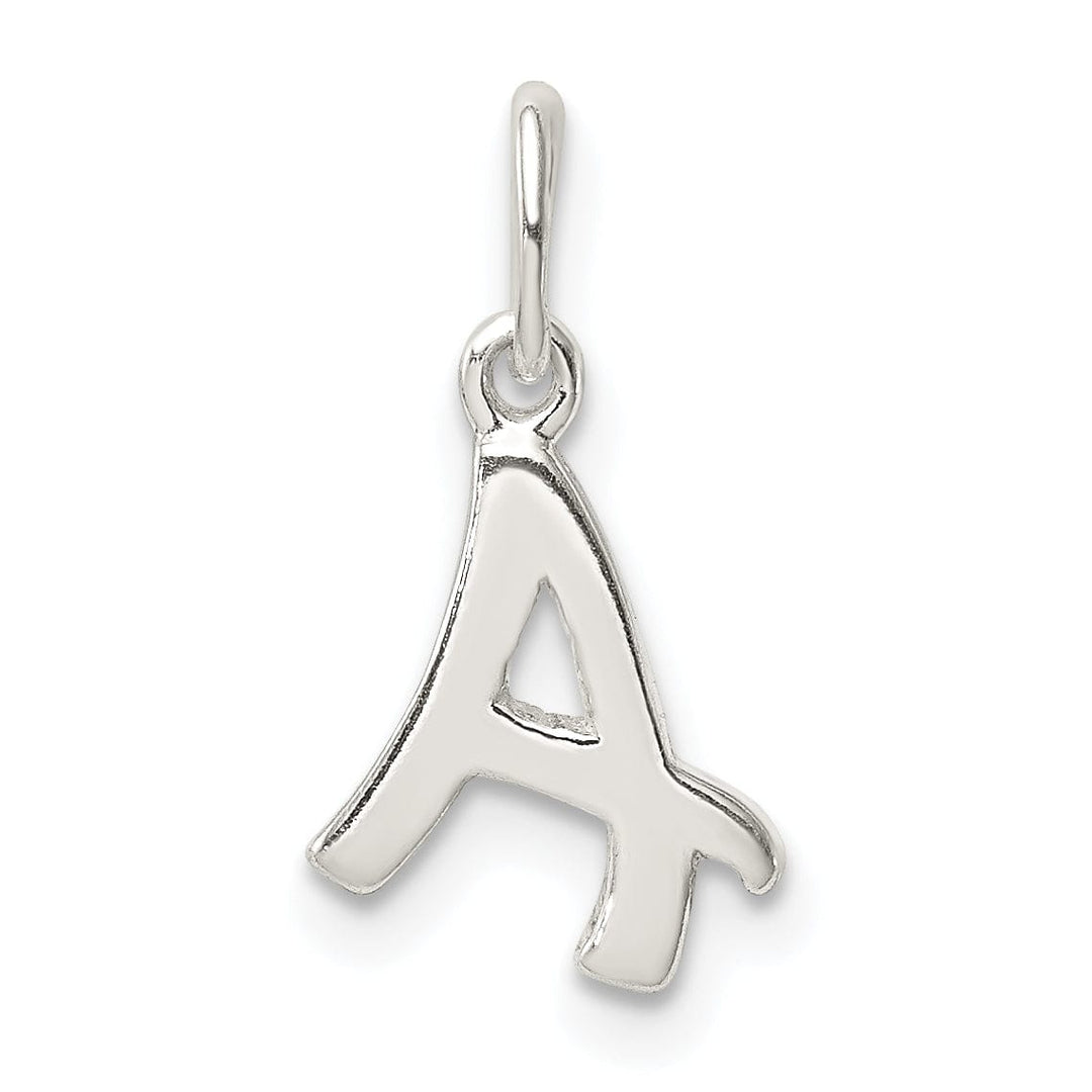 Lovely Rita's Chains Sterling Silver Initial A Pendant