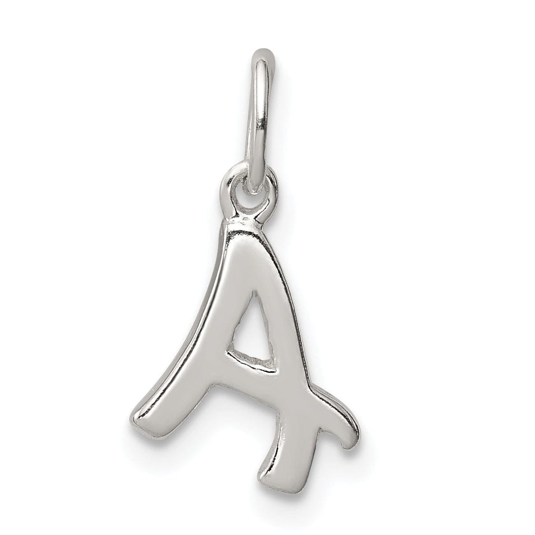 Lovely Rita's Chains Sterling Silver Initial A Pendant