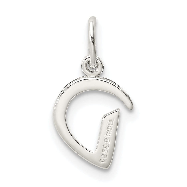 Lovely Rita's Chains Sterling Silver Initial D Pendant