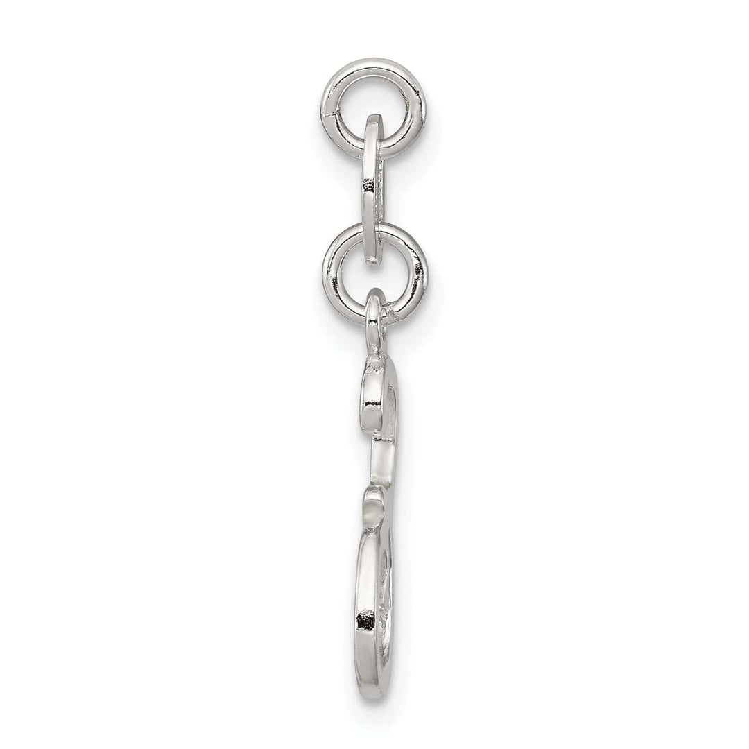 Lovely Rita's Chains Sterling Silver  Initial E Pendant
