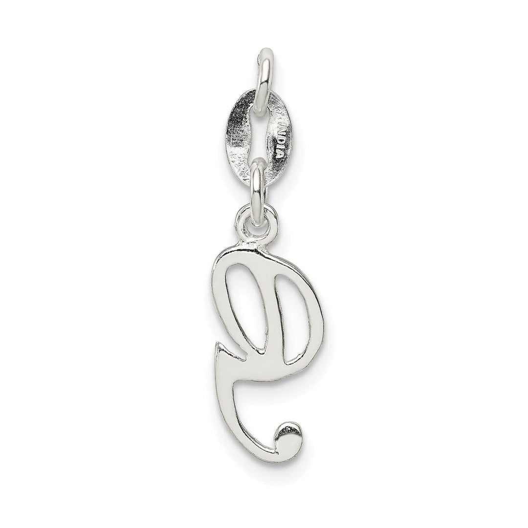 Lovely Rita's Chains Sterling Silver Initial G Pendant