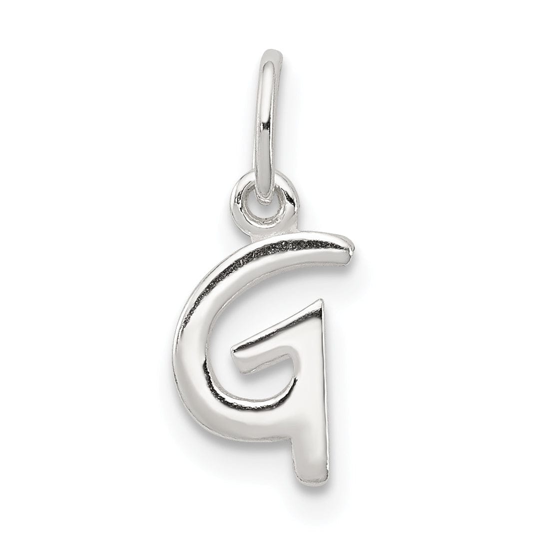 Lovely Rita's Chains Sterling Silver Initial G Pendant