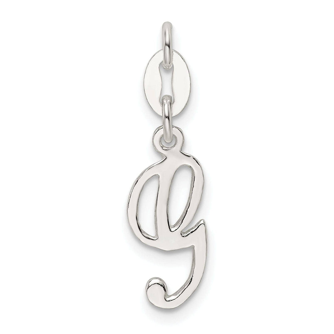 Lovely Rita's Chains Sterling Silver Initial G Pendant