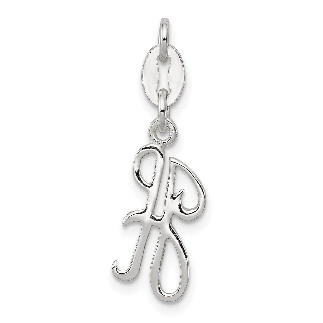 Lovely Rita's Chains Sterling Silver  Initial H Pendant