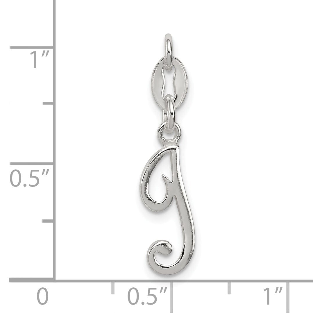 Lovely Rita's Chains Sterling Silver Initial i Pendant