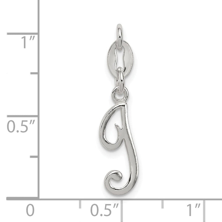Lovely Rita's Chains Sterling Silver Initial i Pendant