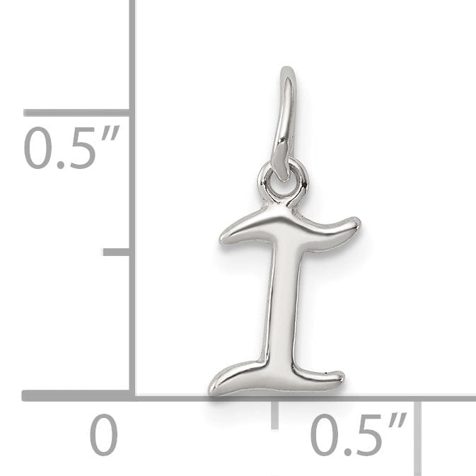 Lovely Rita's Chains Sterling Silver Initial I Pendant
