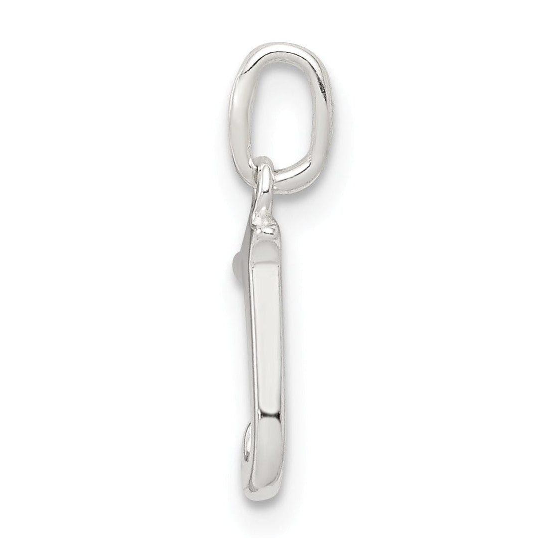 Lovely Rita's Chains Sterling Silver Initial J Pendant