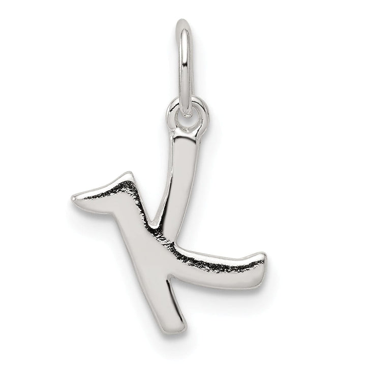 Lovely Rita's Chains Sterling Silver Initial K Pendant